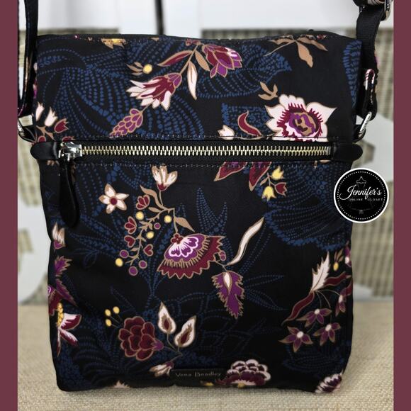Vera Bradley Garden Dream Midtown Hipster Crossbody - Picture 3 of 12